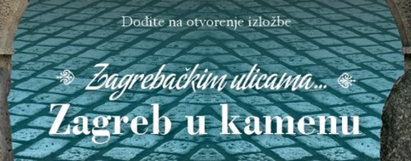 SANDRA ŠVALJEK OTVORILA IZLOŽBU „ZAGREB U KAMENU“