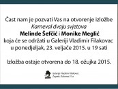 MONIKA MEGLIĆ I MELINDA ŠEFČIĆ IZLAŽU U DUBRAVI