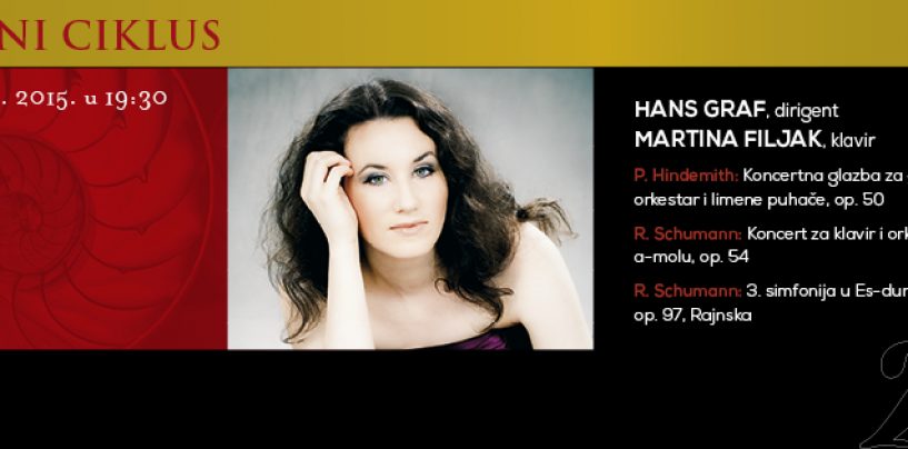 KONCERT MARTINE FILJAK SA ZAGREBAČKOM FILHARMONIJOM