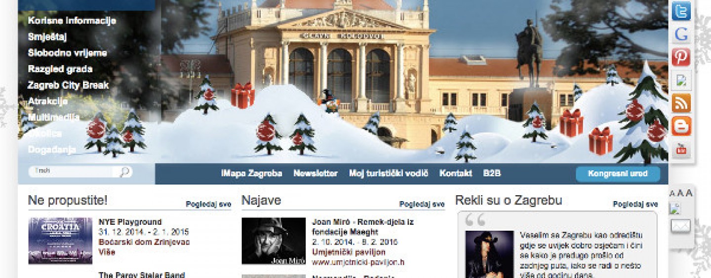 NOVE INTERNETSKE STRANICE ZA TURISTE