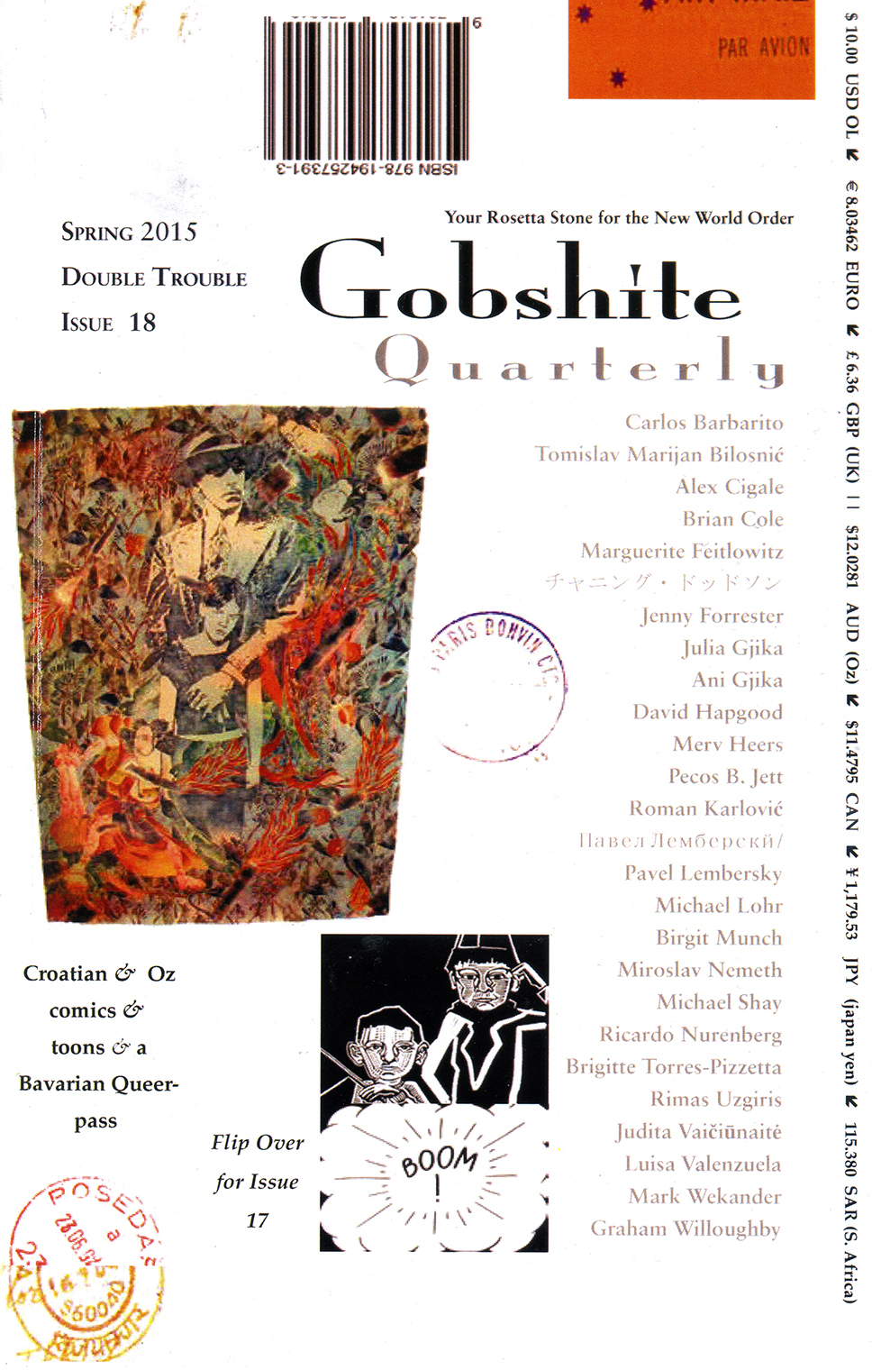 Naslovnica časopisa Gobshite