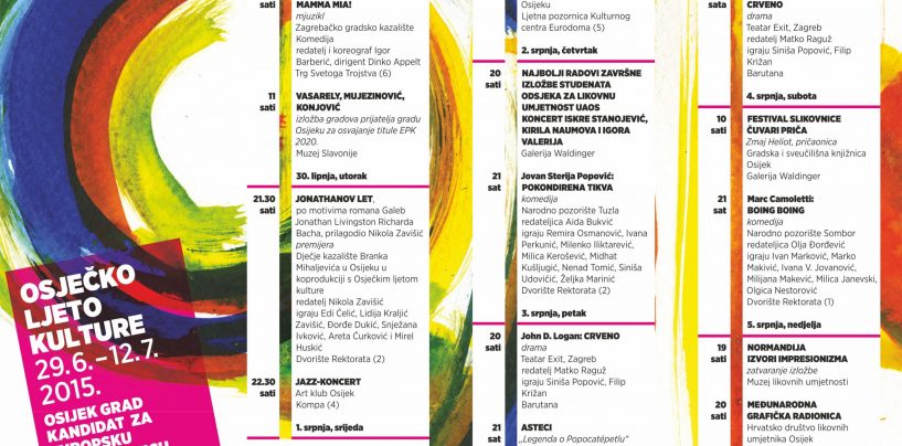 “MAMMA MIA” OTVARA OSJEČKO LJETO KULTURE