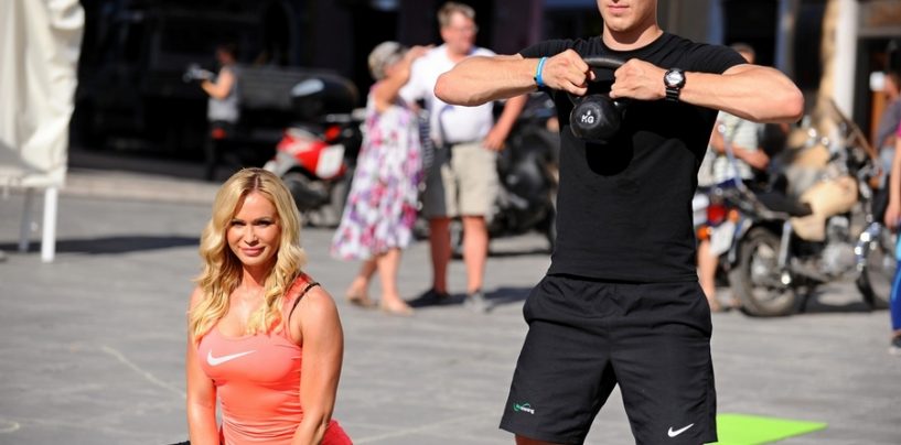 ZADRANI  VJEŽBAJU UZ RENATU SOPEK I IVANA ANTUNOVIĆA