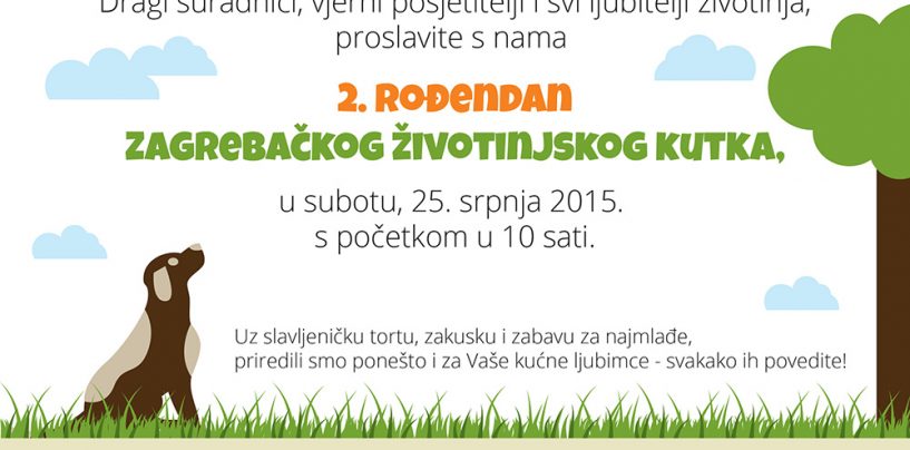 DRUGI ROĐENDAN ŽIVOTINJSKOG KUTKA
