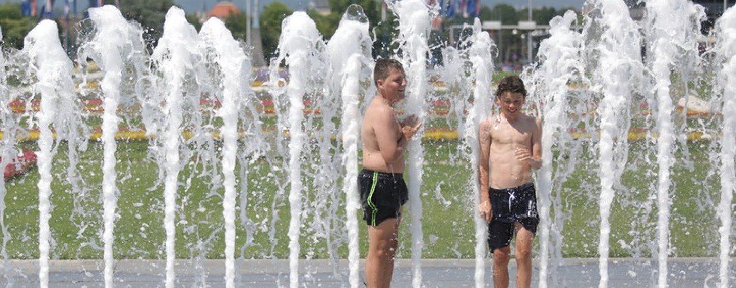 NA ULICI JE TEMPERATURA JOŠ VEĆA NEGO U METEREOLOŠKIM KUĆICAMA