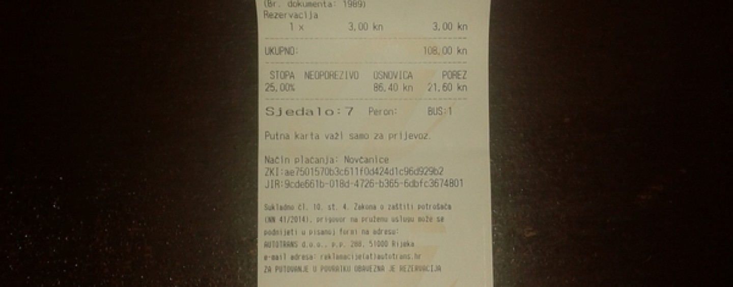 NA KOLODVORU U ROVINJU NE PRIMAJU KOVANICE OD 25 KUNA