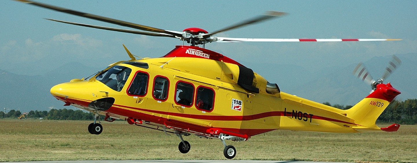 TALIJANSKI MEDICINSKI HELIKOPERI U SPLITU I NA KRKU