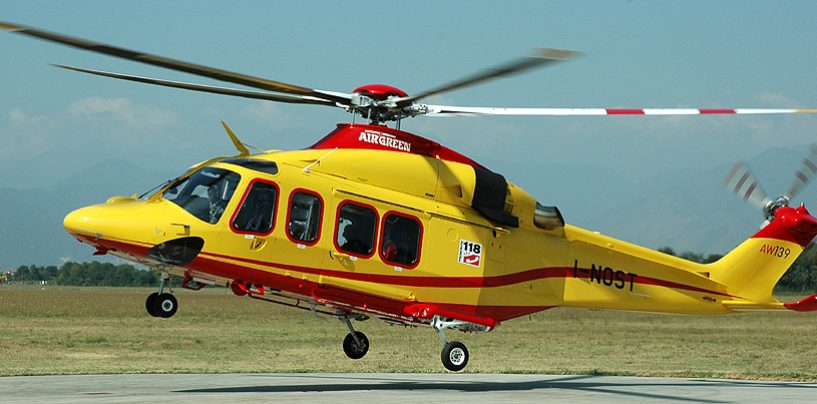 TALIJANSKI MEDICINSKI HELIKOPERI U SPLITU I NA KRKU