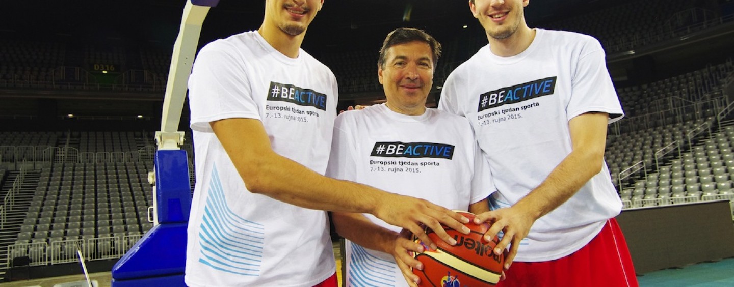 RUDEŽ I ŠARIĆ S MORNAROM NAJAVLJUJU EUROPSKI TJEDAN SPORTA