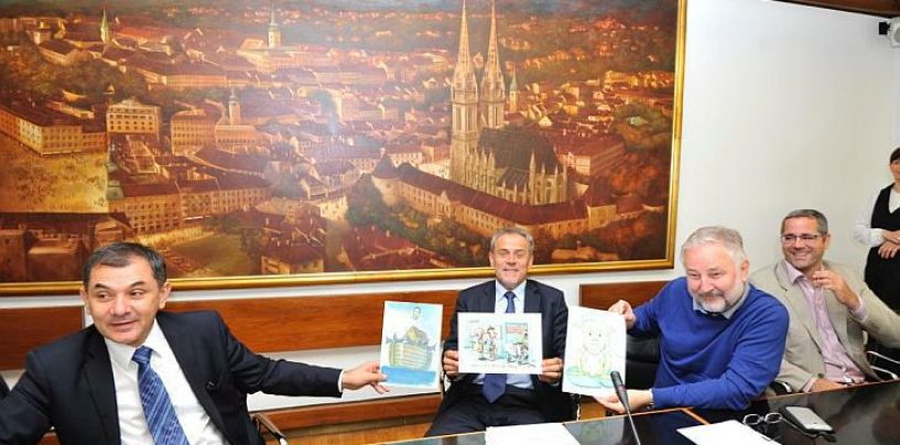 KARIKATURE O BANDIĆU I GRADSKOJ UPRAVI