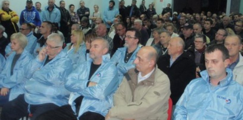 ZAVRŠNI SKUP STRANKE DESNO U OSIJEKU