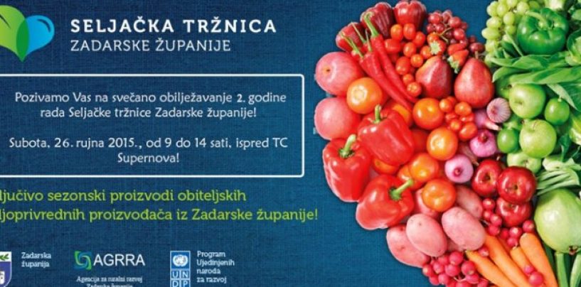 UN PODRŽAVA SELJAČKU  TRŽNICU  U ZADRU