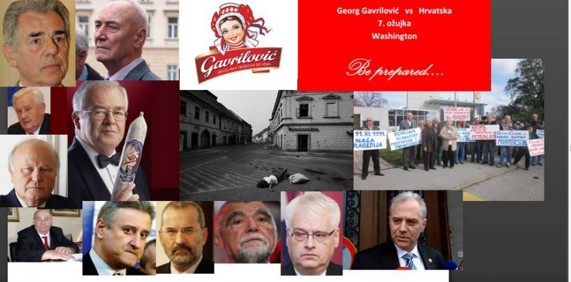 GAVRILOVIĆ TUŽI HRVATSKU U WASHINGTONU