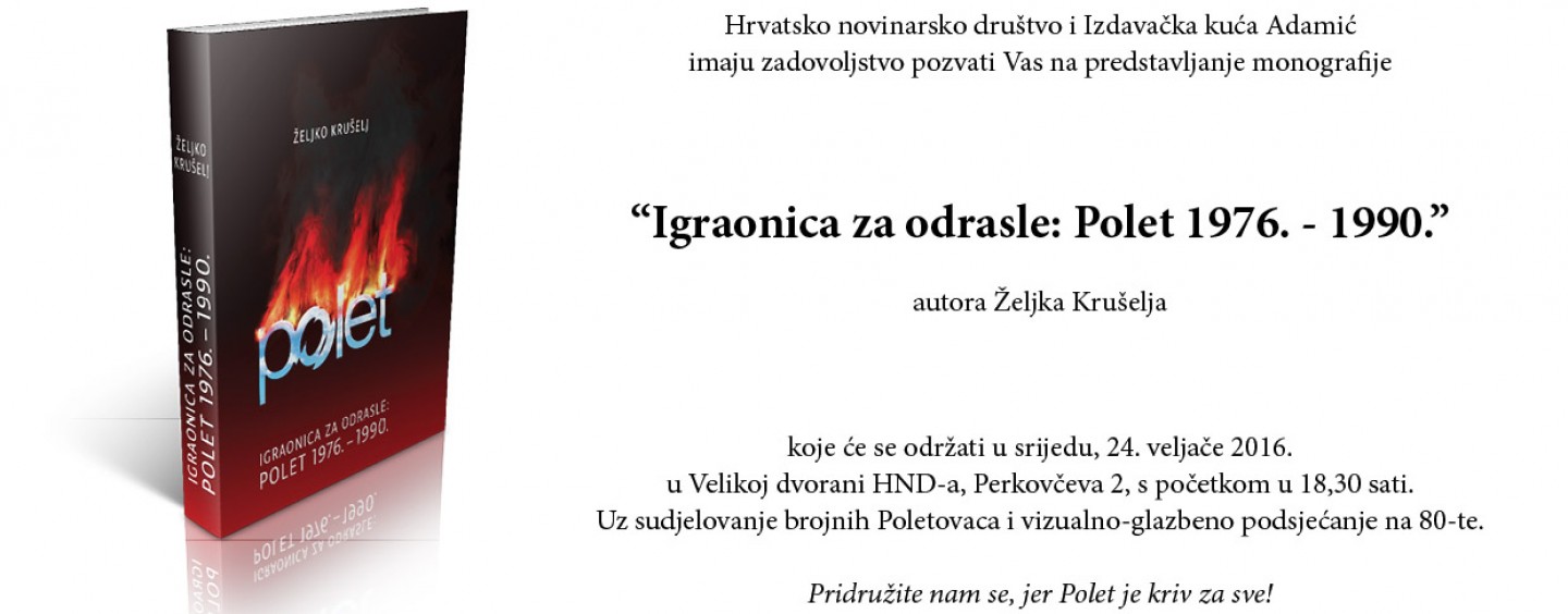 PREDSTAVLJANJE KNJIGE O POLETU