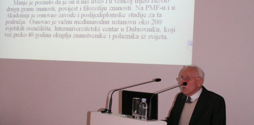 U HAZU  PREDSTAVLJENA  KNJIGA “IVAN SUPEK (1915.-2007.)”