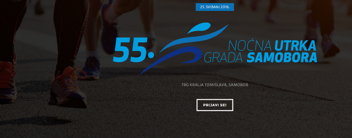 PRIJAVE ZA NOĆNU UTRKU GRADA SAMOBORA DO 15. SVIBNJA