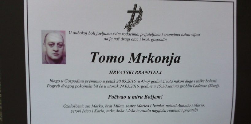 IN MEMORIAM TOMO MRKONJA