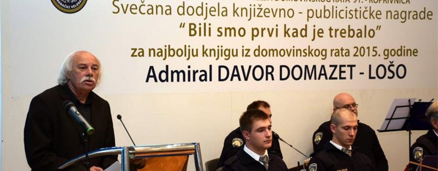 NATJEČAJ ZA NAJBOLJU KNJIGU IZ DOMOVINSKOG RATA