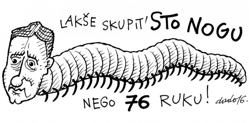 HRVATIMA SVE DOBRO IDE OSIM POLITIKE