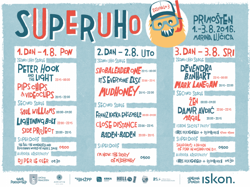 SUPERUHO-2016-Dnevni-Raspored