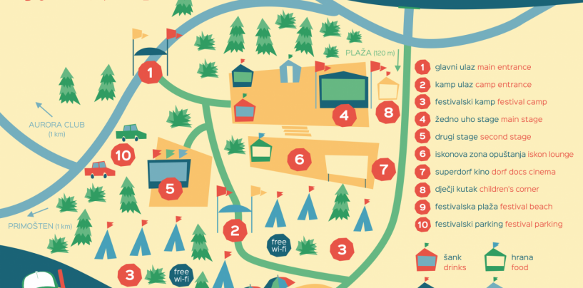 SUPERUHO FESTIVAL U PRIMOŠTENU NA TRI POZORNICE