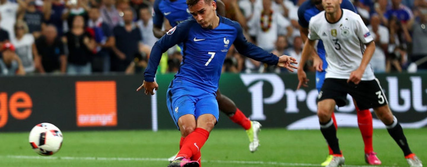 GREIZMANN I 2:0. ALLEZ! ALLEZ!