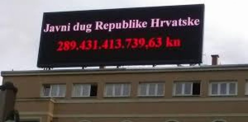 DO KADA ĆE VLADE BEZ ZNANJA I ODOBRENJA SABORA PODIZATI SILNE KREDITE