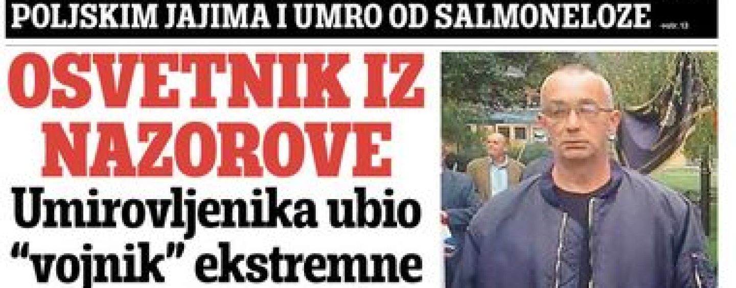 A-HSP: OSVETNIK IZ NAZOROVE NIJE ČLAN NAŠE STRANKE