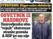 A-HSP: OSVETNIK IZ NAZOROVE NIJE ČLAN NAŠE STRANKE