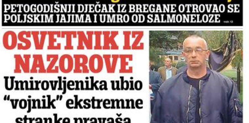 A-HSP: OSVETNIK IZ NAZOROVE NIJE ČLAN NAŠE STRANKE