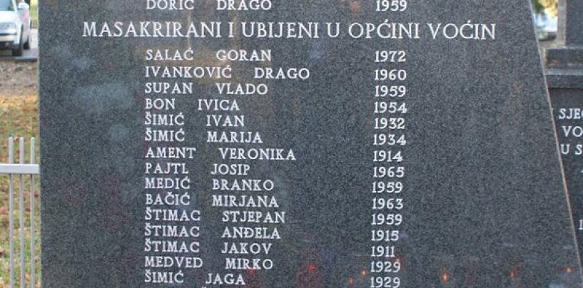 SISAČKI DOMOBRANI U VOĆINU