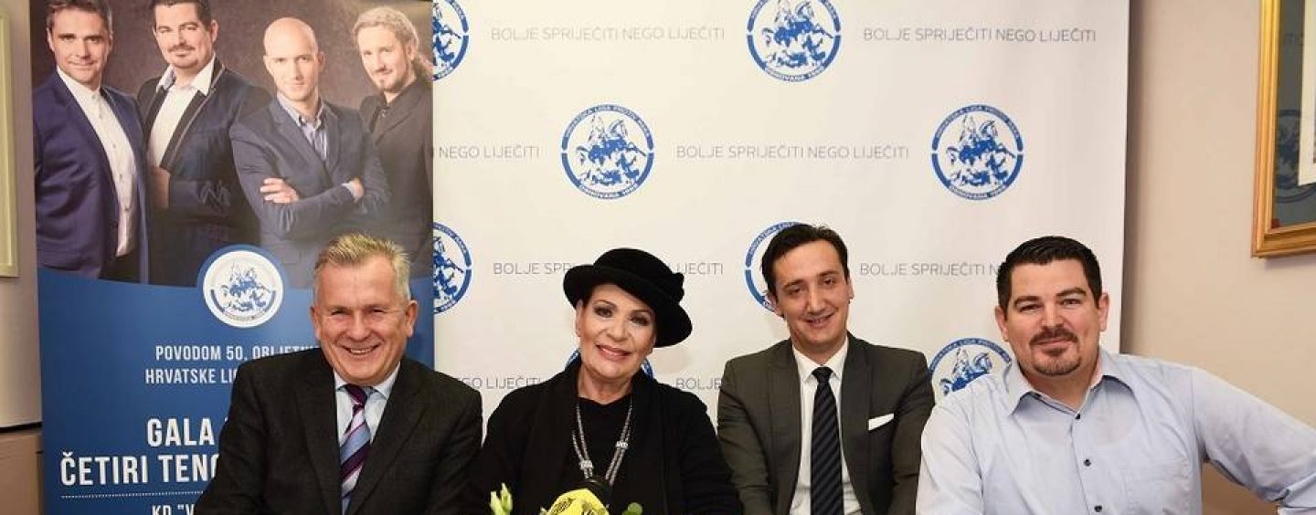 NINA BADRIĆ GOŠĆA JE GALA KONCERTA “ČETIRI TENORA I PRIJATELJI”