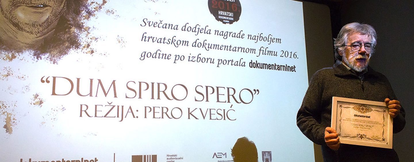DOKUMENTARAC PERE KVESIĆA PROGLAŠEN NAJBOLJIM U 2016.
