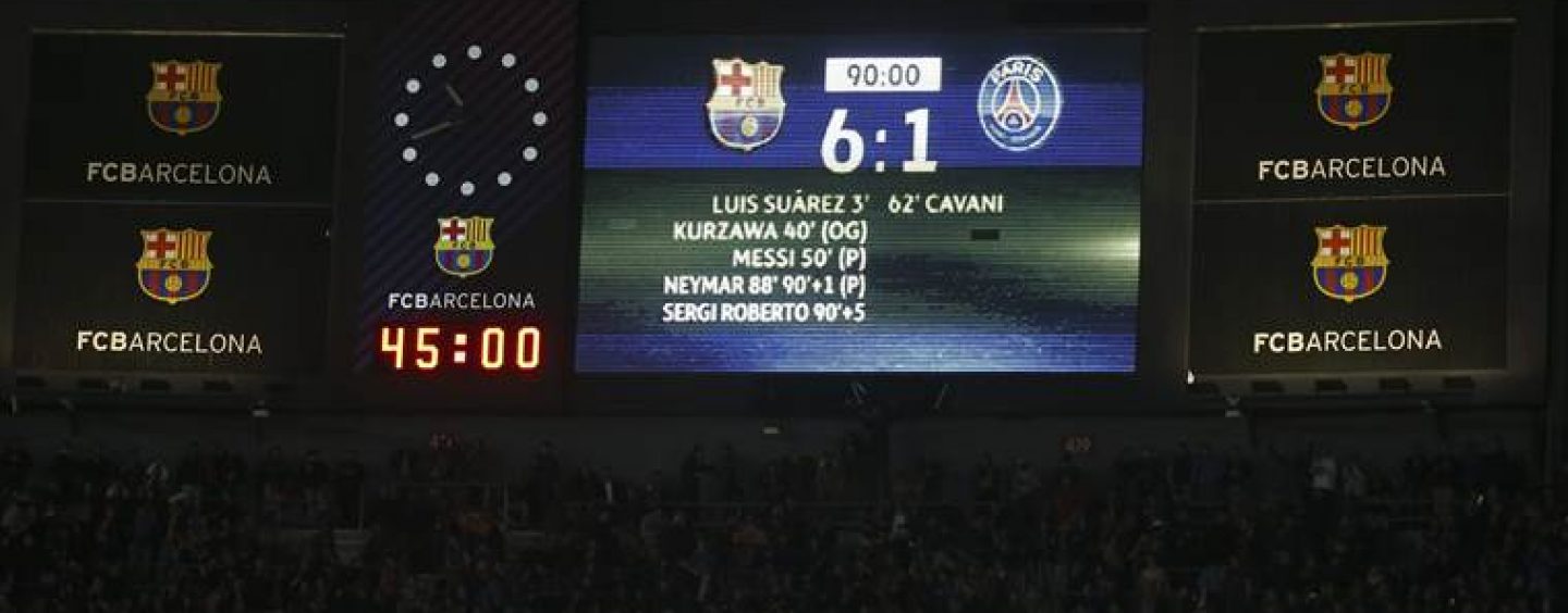 POLA MILIJUNA GLEDATELJA PRATILO BARCELONU I PARIS SAINT-GERMAIN