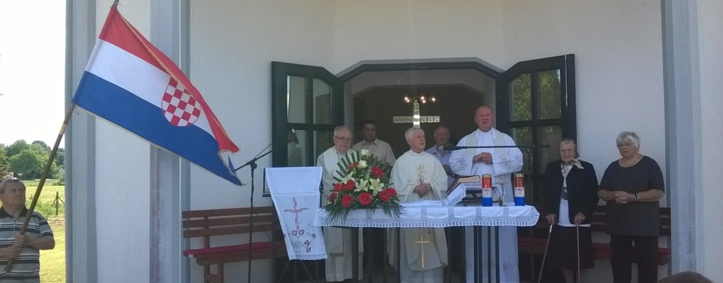 MISA ZA DOMOBRANE SMAKNUTE U VARAŽDINSKOJ CESTICI