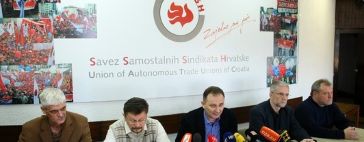 SSSH: U HRVATSKOJ SE OPETOVANO KRŠE PRAVA RADNIKA