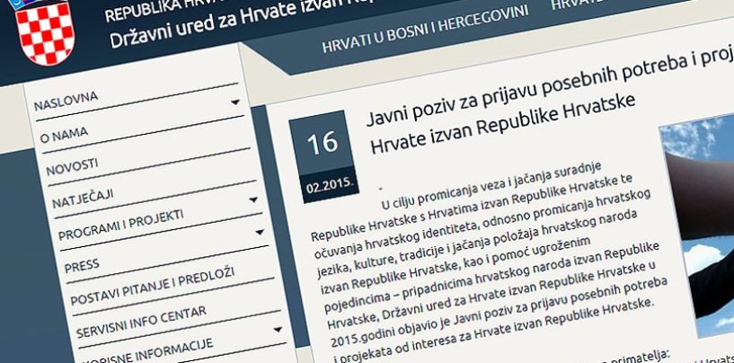 URED ZA HRVATE IZVAN HRVATSKE SLUŽI ZA ZAVARAVANJE ISELJENIKA