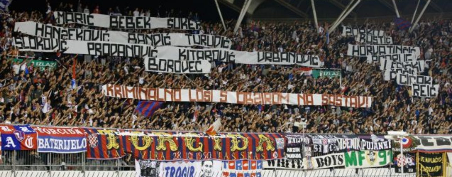 HULIGANI SJEDE I U SVEČANIM LOŽAMA