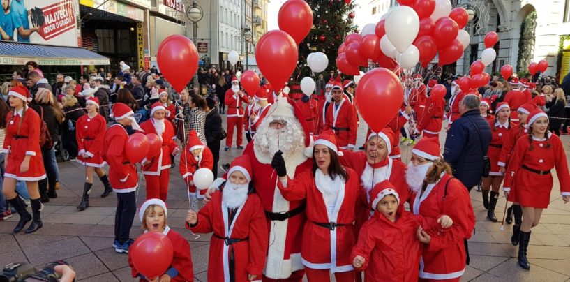 UTRKA DJEDOVA BOŽIĆNJAKA U RIJECI