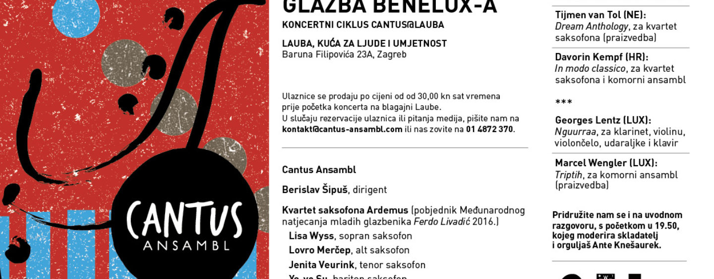 SUVREMENA GLAZBA BENELUXA U LAUBI