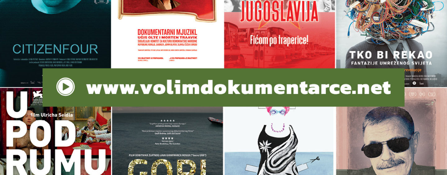 WEB STRANICA “VOLIM DOKUMENTARCE”