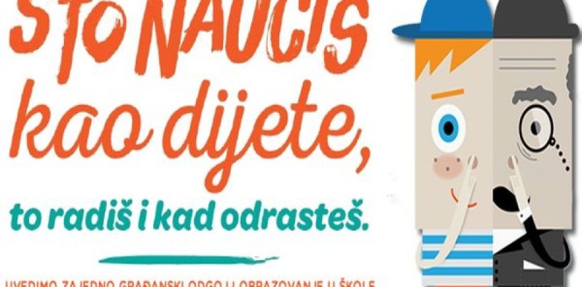 SDP ZAGREBA: GRAĐANSKI ODGOJ JE CIVILIZACIJSKO PITANJE