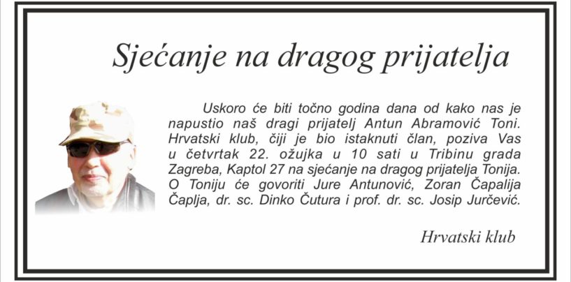 PUKOVNIK ANTUN ABRAMOVIĆ TONI