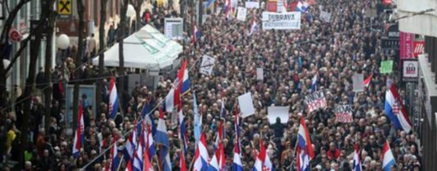 PROSVJEDE PROTIV IK REŽIRA HDZ