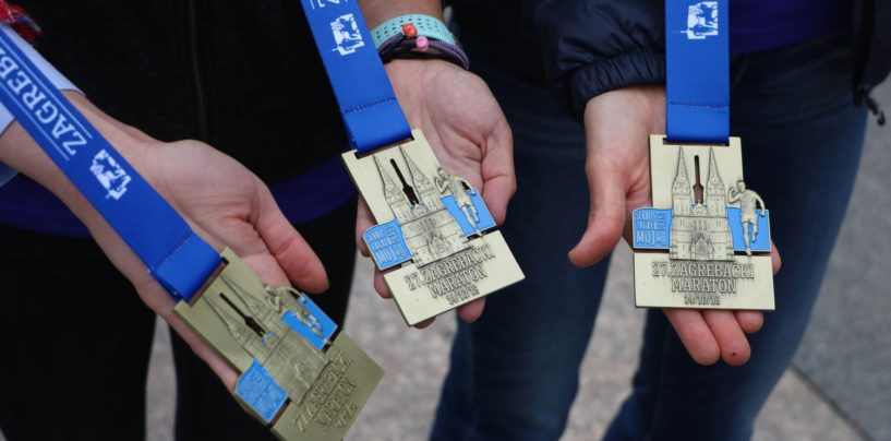 MEDALJE ZAGREBAČKOG MARATONA