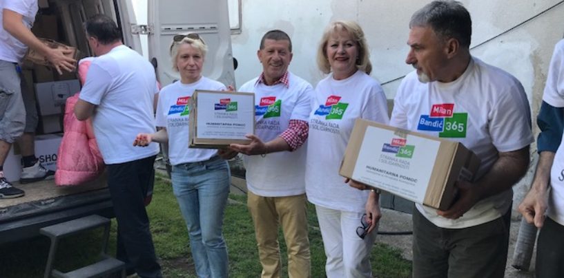 BM 365 RIS: HUMANITARNA AKCIJA U KOSTAJNICI