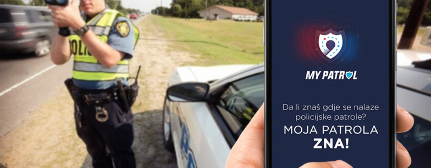 APLIKACIJA O POLICIJSKIM PATROLAMA