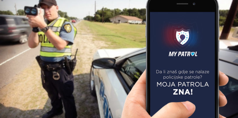 APLIKACIJA O POLICIJSKIM PATROLAMA