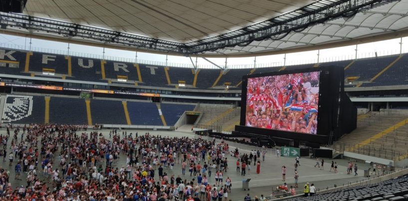 FRANKFURT HRVATIMA BESPLATNO USTUPIO STADION ZA GLEDANJE FINALNE UTAKMICE