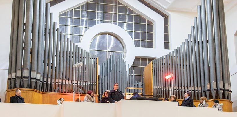 BLAGOSLOV NOVIH ORGULJA U GLINI